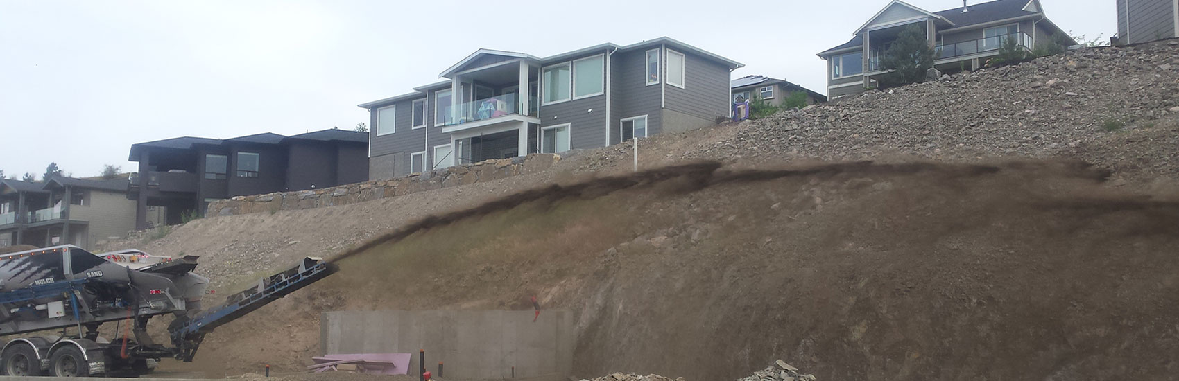 Our experienced slinger operators can help you in any residential project requiring slinger services.